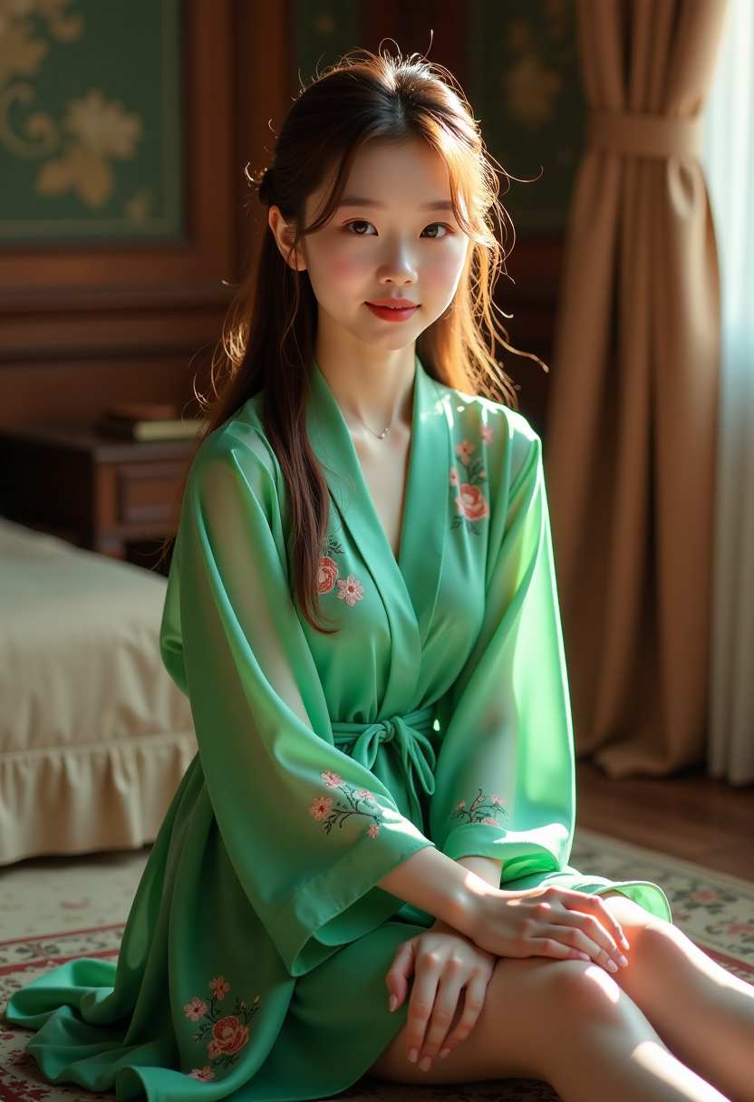 户外自然光人像